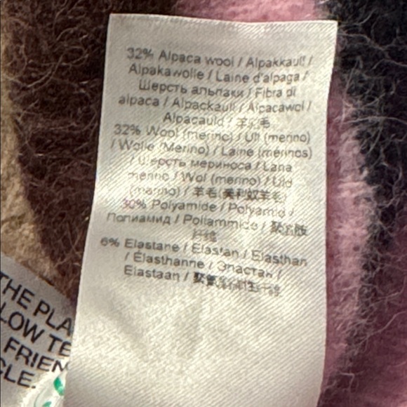 GANNI Merino Wool Striped Sweater XL - Picture 7 of 7